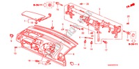 INSTRUMENT PANEL (RH) for Honda JAZZ 1.2 S 5 Doors 5 speed manual 2004