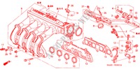 INTAKE MANIFOLD (2) for Honda JAZZ 1.2 S 5 Doors 5 speed manual 2004