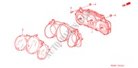 METER COMPONENTS (NS) for Honda JAZZ 1.4 SE 5 Doors 5 speed manual 2004