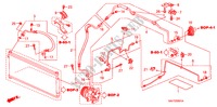 AIR CONDITIONER (HOSES/PIPES)(RH) for Honda JAZZ 1.4 SE 5 Doors 5 speed manual 2006