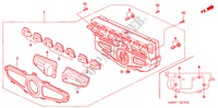 AUTO AIR CONDITIONER CONTROL (RH) for Honda JAZZ 1.4 SES 5 Doors 5 speed manual 2007