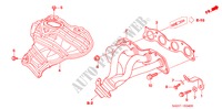 EXHAUST MANIFOLD (1) for Honda JAZZ 1.4 SES 5 Doors 5 speed manual 2007