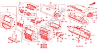 INSTRUMENT PANEL GARNISH (PASSENGER SIDE) (LH) for Honda JAZZ 1.4 LS 5 Doors full automatic 2006