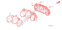 METER COMPONENTS (NS) for Honda JAZZ 1.4 SES 5 Doors 5 speed manual 2007