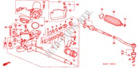 P.S. GEAR BOX (EPS) (RH) for Honda JAZZ 1.4 SES 5 Doors 5 speed manual 2007