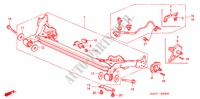 REAR AXLE for Honda JAZZ 1.4 SES 5 Doors 5 speed manual 2007