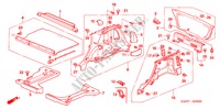 SIDE LINING/ TAILGATE LINING for Honda JAZZ 1.4 SES 5 Doors 5 speed manual 2007