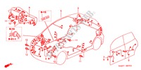 WIRE HARNESS (RH) for Honda JAZZ 1.4 SES 5 Doors 5 speed manual 2007