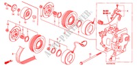 AIR CONDITIONER (COMPRESSOR) (KEIHIN) for Honda JAZZ 1.4 LS 5 Doors 5 speed manual 2008