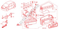 CONTROL UNIT(ENGINE ROOM) (LH) for Honda JAZZ 1.4 LS 5 Doors 5 speed manual 2008