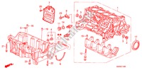 CYLINDER BLOCK/OIL PAN for Honda JAZZ 1.4 LS 5 Doors 5 speed manual 2008