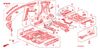 FLOOR/INNER PANELS for Honda JAZZ 1.4 LS 5 Doors 5 speed manual 2008