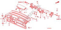 INSTRUMENT PANEL (LH) for Honda JAZZ 1.4 LS 5 Doors 5 speed manual 2008