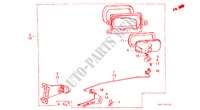 FRESH AIR VENTS for Honda CIVIC GT 3 Doors 5 speed manual 1986