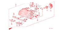 HEADLIGHT for Honda CIVIC GL 3 Doors 5 speed manual 1986