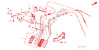 ACCELERATOR PEDAL for Honda CIVIC SHUTTLE DX 5 Doors 5 speed manual 1987