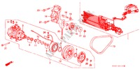 AIR CONDITIONER (COMPRESSOR)(ND) for Honda INTEGRA SX 16 3 Doors 5 speed manual 1986