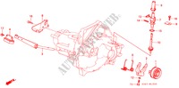 CLUTCH RELEASE/ SPEEDOMETER GEAR (PGM FI) for Honda INTEGRA SX 16 3 Doors 5 speed manual 1986