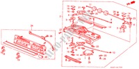HEATER CONTROL SWITCH for Honda INTEGRA SX 16 3 Doors 5 speed manual 1986