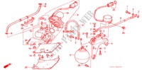 ACCUMULATOR (A.L.B.) for Honda LEGEND V6 2.7I 4 Doors 4 speed automatic 1988