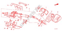 STEERING COLUMN (RH) for Honda LEGEND V6 2.5I 4 Doors 5 speed manual 1987