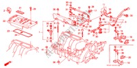 FUEL INJECTOR for Honda LEGEND V6 2.7I 4 Doors 5 speed manual 1989