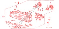 HEADLIGHT for Honda LEGEND V6 2.7I 4 Doors 4 speed automatic 1989