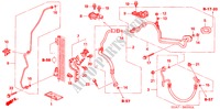 AIR CONDITIONER (HOSES/PIPES) (L4) for Honda ACCORD 2.4          VTI-E 4 Doors 5 speed manual 2004
