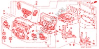 CENTER MODULE (MANUAL AIR CONDITIONER) for Honda ACCORD 2.4          VTI-L 4 Doors 5 speed manual 2006