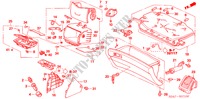 INSTRUMENT PANEL GARNISH (PASSENGER SIDE) for Honda ACCORD 2.4          VTI-E 4 Doors 5 speed manual 2005