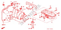 INTAKE MANIFOLD (L4) ('06) for Honda ACCORD 2.4          VTI-E 4 Doors 5 speed manual 2006
