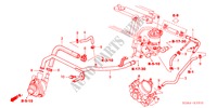 WATER HOSE (L4) for Honda ACCORD 2.4          VTI-L 4 Doors 5 speed automatic 2004