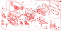 CENTER MODULE (MANUAL AIR CONDITIONER) for Honda ACCORD 2.4          VTI-L 4 Doors 5 speed manual 2007