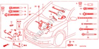 ENGINE WIRE HARNESS (L4) for Honda ACCORD 2.4          VTI-L 4 Doors 5 speed manual 2007