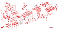 EXHAUST PIPE (L4) for Honda ACCORD 2.4          VTI-L 4 Doors 5 speed manual 2007
