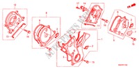 TIMING BELT COVER (V6) for Honda ACCORD 3.0          VTI-L 4 Doors 5 speed automatic 2007