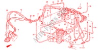 INSTALL PIPE/TUBING (E,F,G,W) for Honda ACCORD EX 4 Doors 5 speed manual 1986