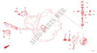 CLUTCH RELEASE/ SPEEDOMETER GEAR (SOHC) for Honda ACCORD LX 4 Doors 5 speed manual 1987