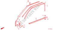 OPENING TRIM (2D) for Honda ACCORD EX-2.0I 3 Doors 4 speed automatic 1987