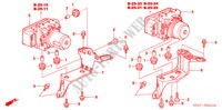 ABS MODULATOR/ VSA MODULATOR for Honda ACCORD 2.4 TYPE S 4 Doors 6 speed manual 2005
