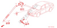 AIR CONDITIONER(SENSOR) for Honda ACCORD 2.4 EXECUTIVE 4 Doors 6 speed manual 2003