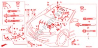 ENGINE WIRE HARNESS (RH) (DIESEL) for Honda ACCORD 2.2 SPORT 4 Doors 6 speed manual 2007