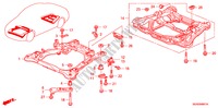 FRONT BEAM/REAR BEAM (DIESEL) for Honda ACCORD 2.2 SE 4 Doors 6 speed manual 2008
