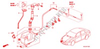 WINDSHIELD WASHER (1) for Honda ACCORD 2.4 TYPE S 4 Doors 6 speed manual 2007