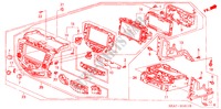 CENTER MODULE (NAVI) for Honda ACCORD TOURER 2.4 EXECUTIVE 5 Doors 6 speed manual 2003