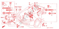 ENGINE WIRE HARNESS (RH) (DIESEL) for Honda ACCORD TOURER 2.2 SPORT 5 Doors 5 speed manual 2004