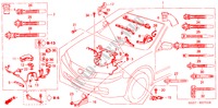 ENGINE WIRE HARNESS (RH) for Honda ACCORD TOURER 2.0 COMFORT 5 Doors 5 speed manual 2004
