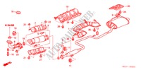 EXHAUST PIPE (DIESEL) for Honda ACCORD TOURER 2.2 EXECUTIVE 5 Doors 5 speed manual 2004