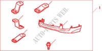 FR UNDER SP*PRIM* for Honda ACCORD TOURER 2.0 COMFORT 5 Doors 5 speed manual 2005