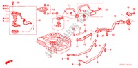 FUEL TANK (DIESEL) for Honda ACCORD TOURER 2.2 SPORT 5 Doors 5 speed manual 2004